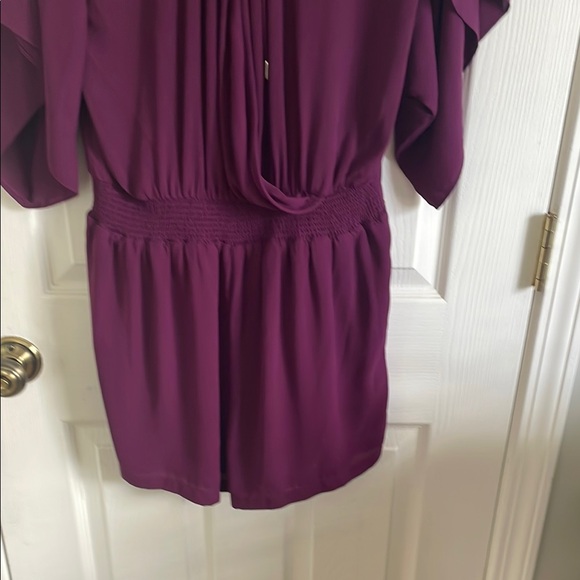 White House Black Market Plum Romper - Picture 7 of 8